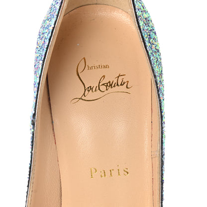 Christian Louboutin Glitter So Kate Dragonfly 120 Pumps 37 China Blue 7 of 10