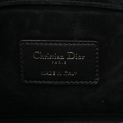 Christian Dior Lambskin Cannage Lady D-Joy Black 6 of 14