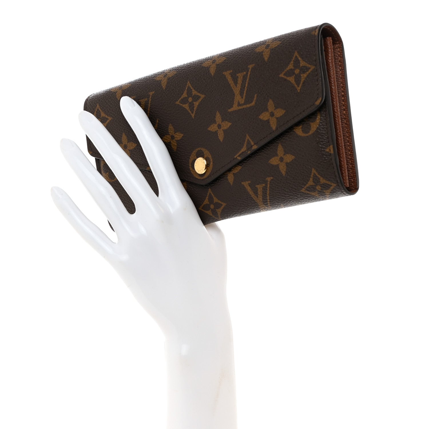 Louis Vuitton Monogram Sarah Wallet NM 2 of 8