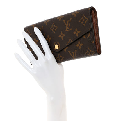Louis Vuitton Monogram Sarah Wallet NM 2 of 8