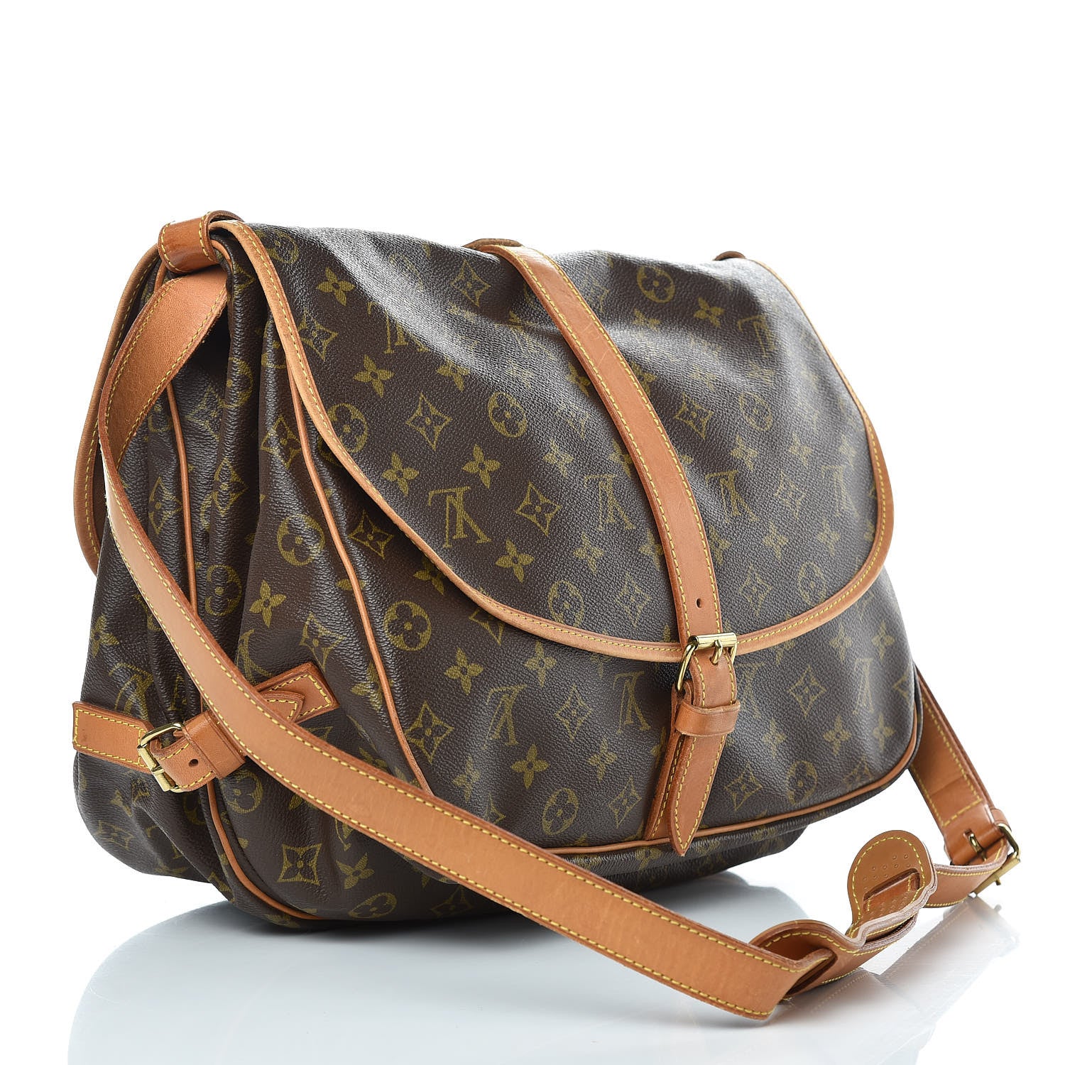 Louis Vuitton Monogram Saumur 35 3 of 14