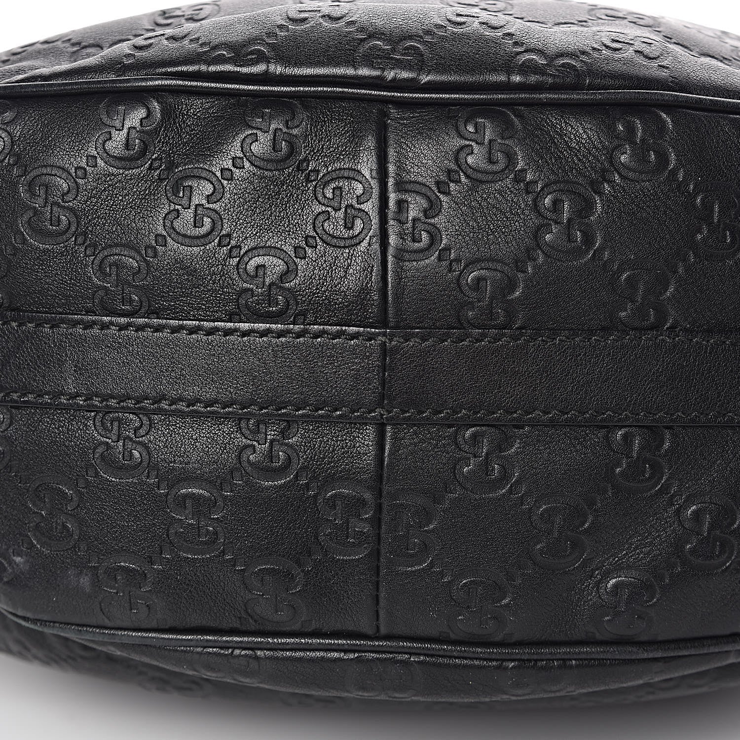Gucci Guccissima Medium GG Twins Hobo Black 17 of 18