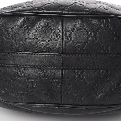 Gucci Guccissima Medium GG Twins Hobo Black 17 of 18