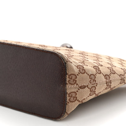 Gucci Monogram Shoulder Bag Dark Brown 9 of 12