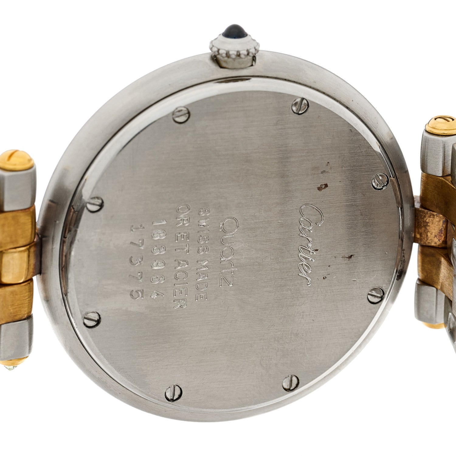 Cartier Stainless Steel 18K Yellow Gold 29mm Panthere Vendome Quartz Watch 4 of 4