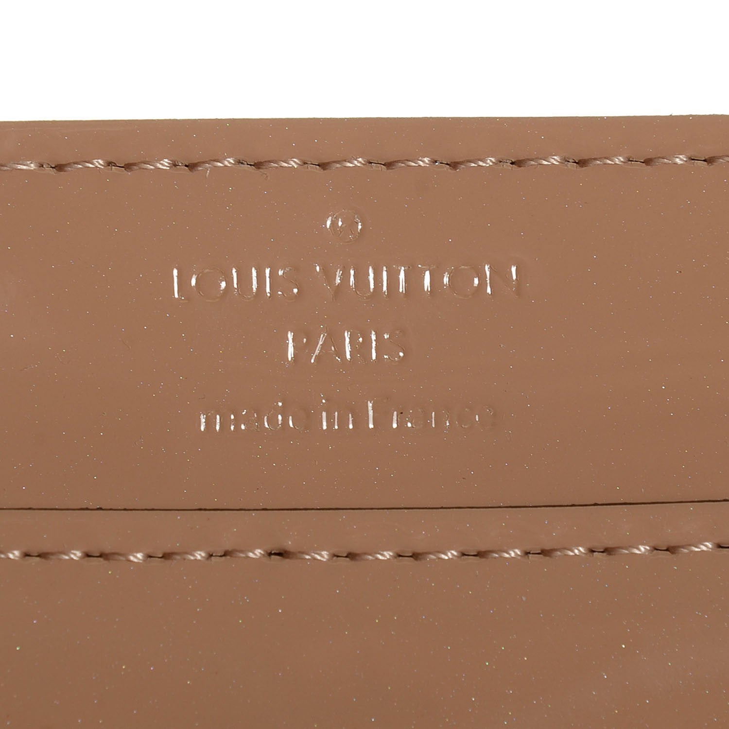 Louis Vuitton Patent Louise Clutch Nude 6 of 7