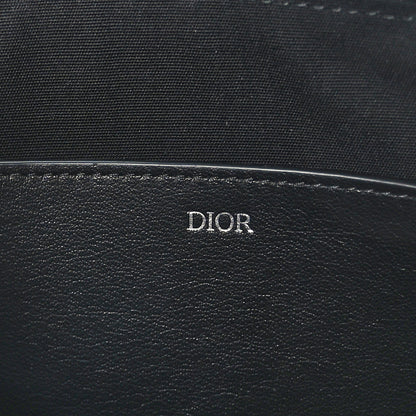 Christian Dior Coated Canvas CD Diamond Hit The Road A5 Pouch Black 6 of 6