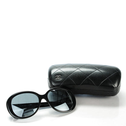 Chanel Signature Oval Sunglasses 5312 Black 6 of 6
