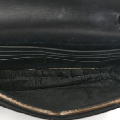 Gucci Guccissima Signature Bowy Chain Wallet Black 5 of 16