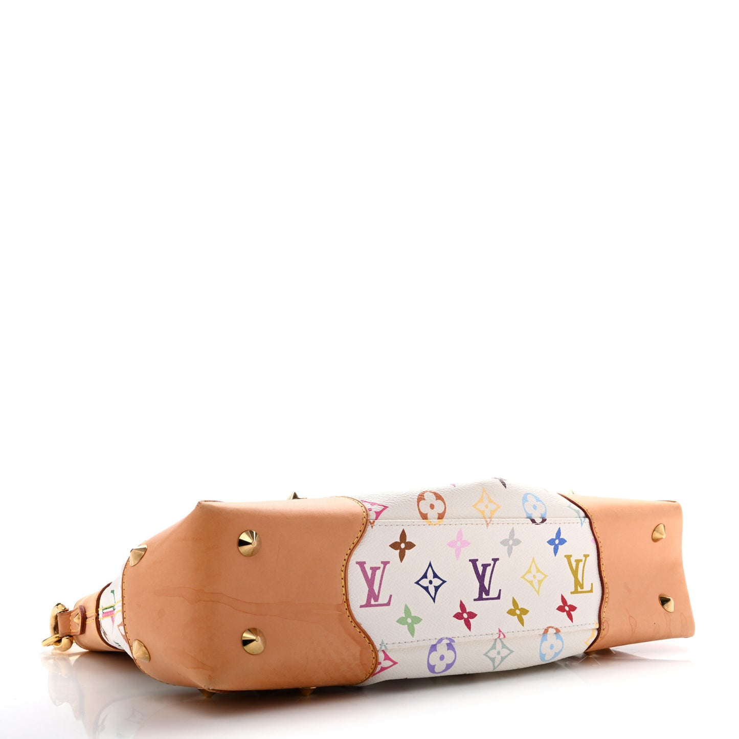Monogram Multicolor Judy MM White