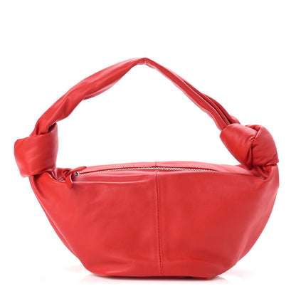 Bottega Veneta Calfskin Mini Double Knot Bag Red 1 of 10