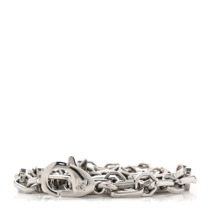 Louis Vuitton Metal Dauphine Chain Long Shoulder Strap Silver 1 of 3