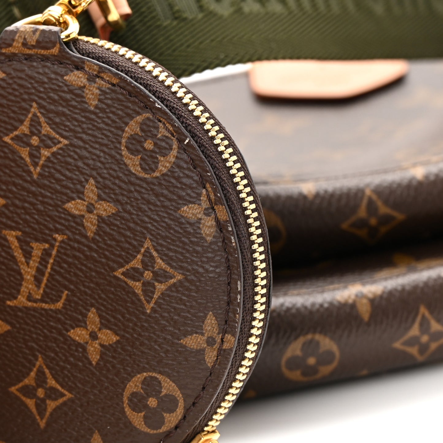 Monogram Multi Pochette Accessories Kaki