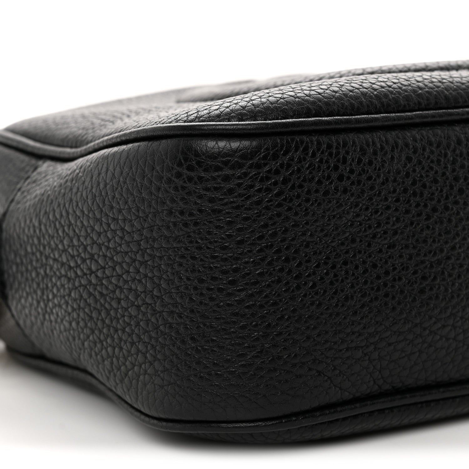 Gucci Pebbled Calfskin Soho Disco Bag Black 9 of 13