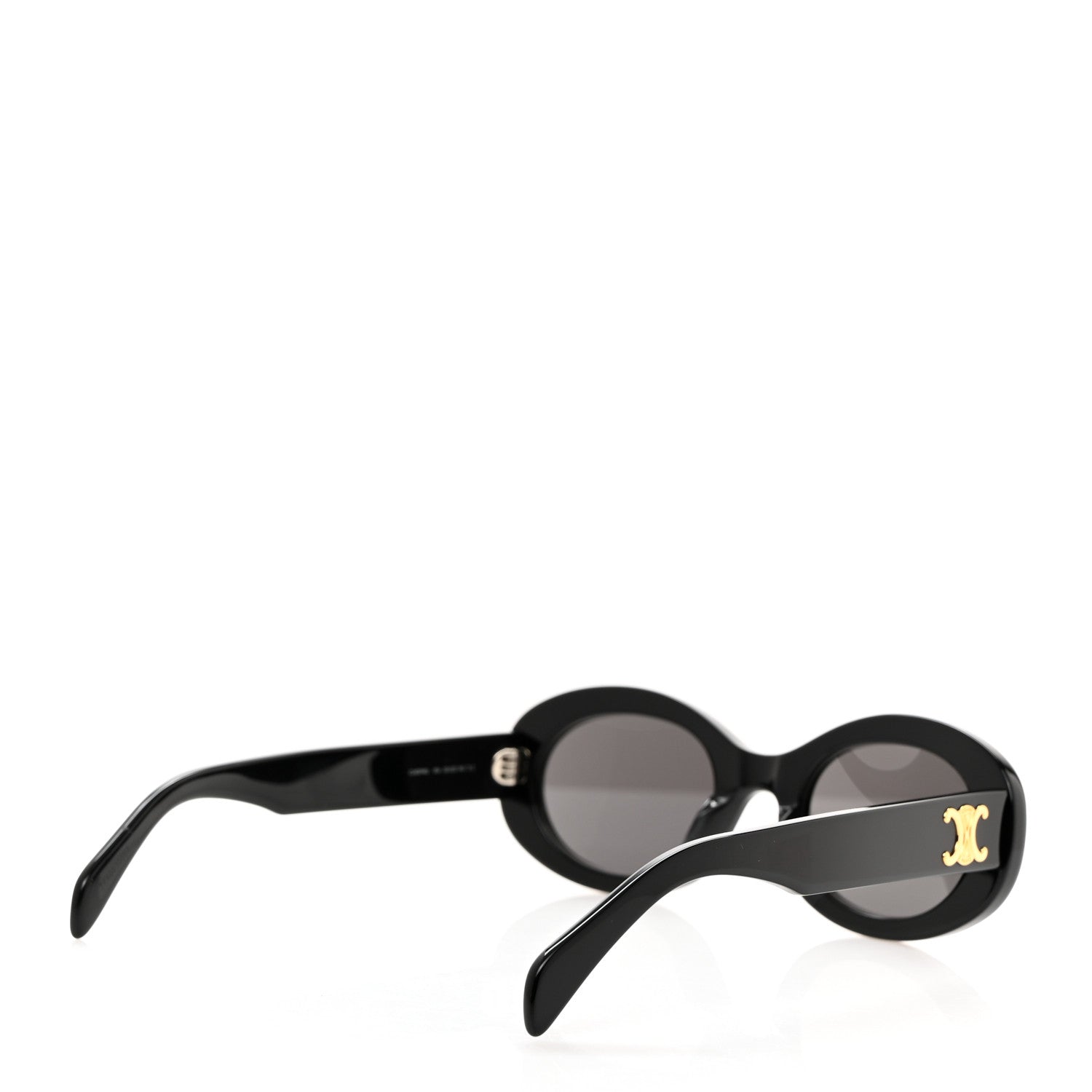 Celine Acetate Triomphe 01 Sunglasses CL 40194U Black 4 of 7