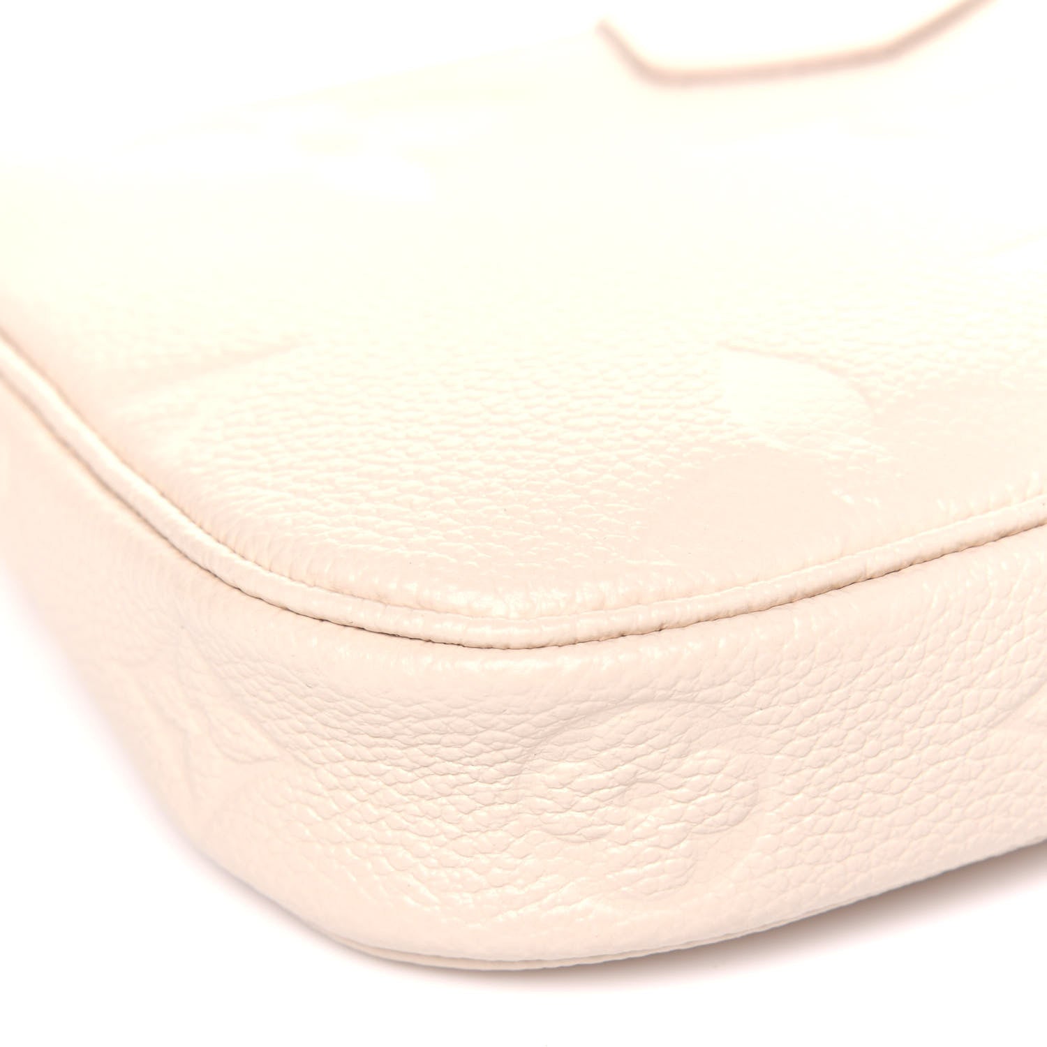 Louis Vuitton Empreinte Monogram Giant Multi Pochette Accessories Mini Pochette Cream 7 of 11