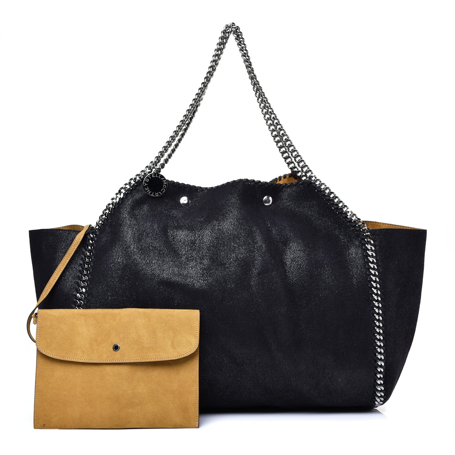 Stella McCartney Shaggy Deer Falabella Reversible Tote Black 1 of 13