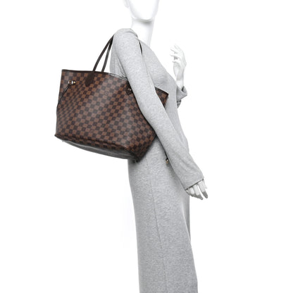 Louis Vuitton Damier Ebene Neverfull MM 2 of 12