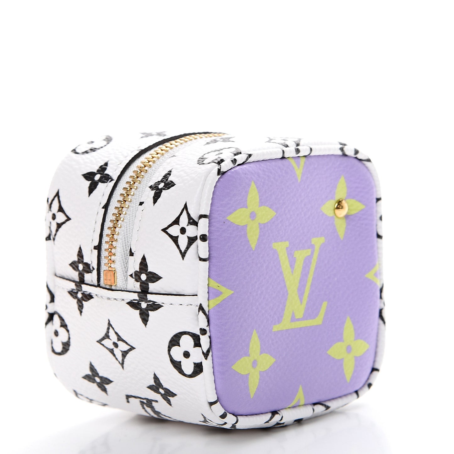 Monogram Giant Cube Coin Purse Pink