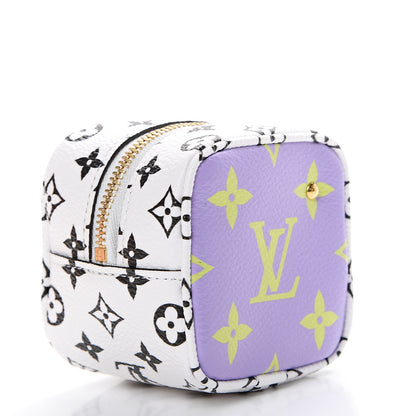 Louis Vuitton Monogram Giant Cube Coin Purse Pink 2 of 7