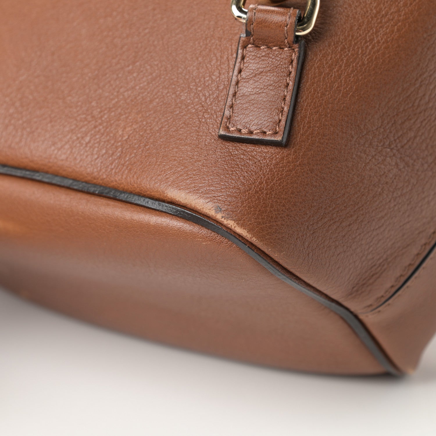 Chloe Suede Calfskin Small Faye Backpack Tobacco 14 of 16