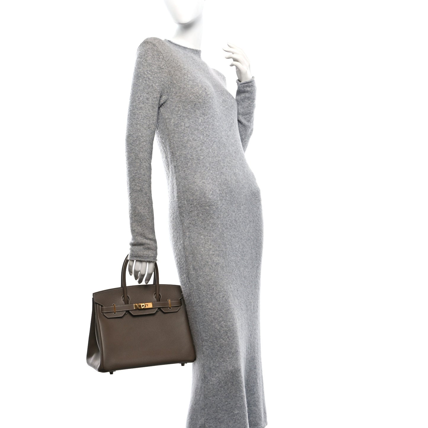 Epsom Birkin 30 Etoupe