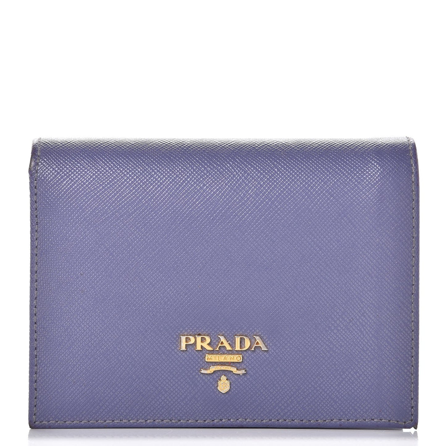 Saffiano Metal Compact Wallet