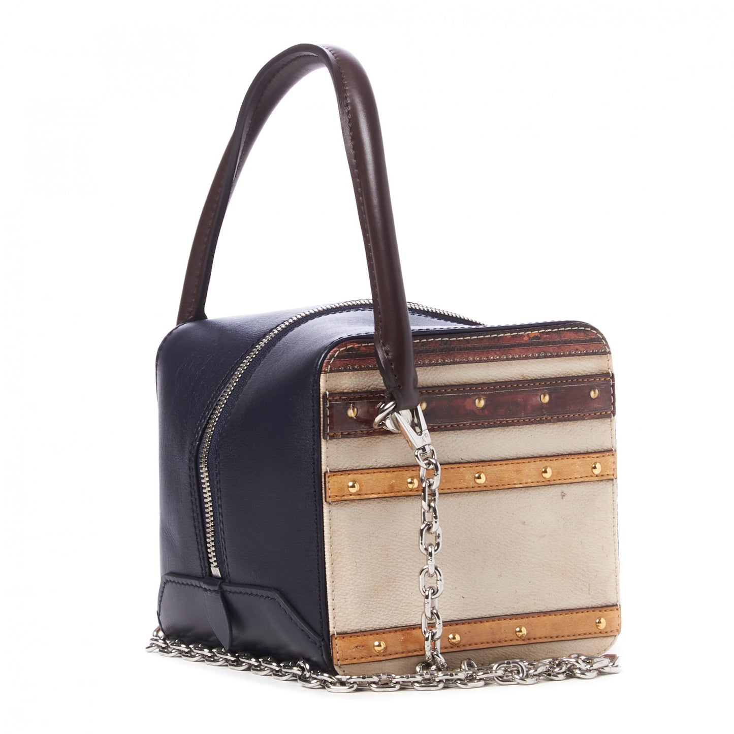 Transformed Canvas Time Trunk Square Bag