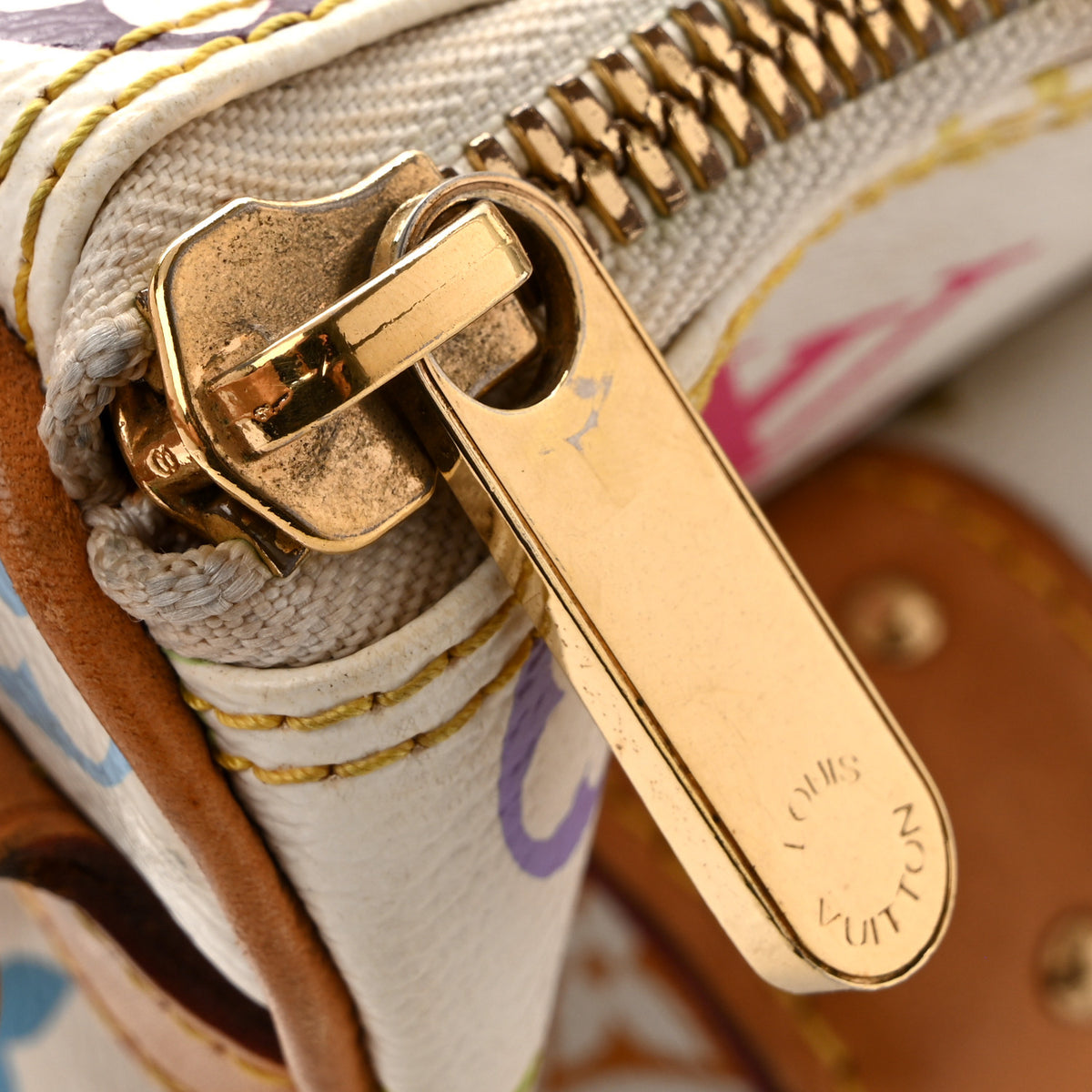 Monogram Multicolor Rita White