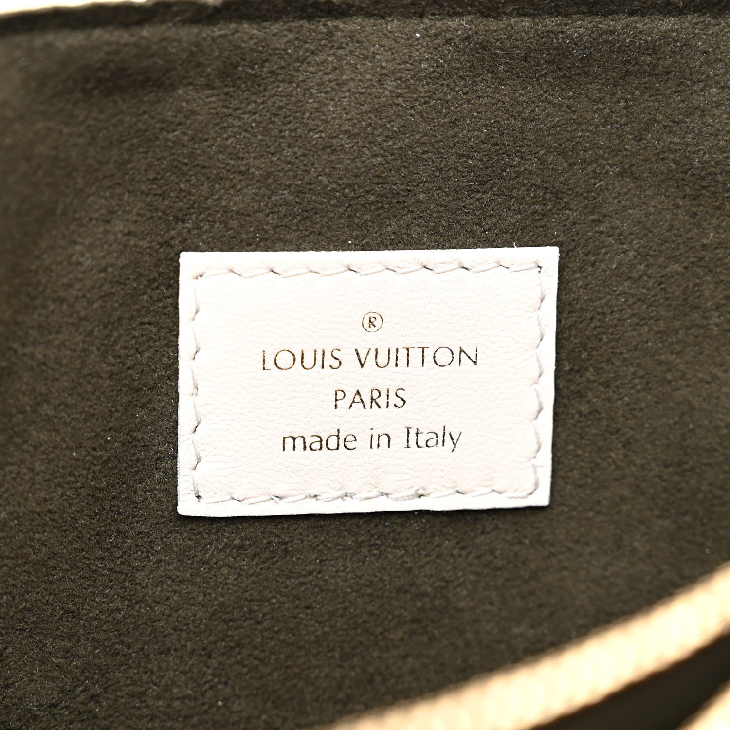 Louis Vuitton Lambskin Embossed Monogram Coussin PM Beige Cream 8 of 11