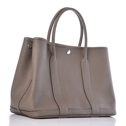 Hermes Vache Country Garden Party 36 MM Gris Asphalte 3 of 9