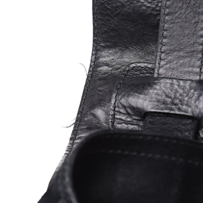 Saint Laurent Calfskin Canvas Medium Muse Two Black 13 of 22