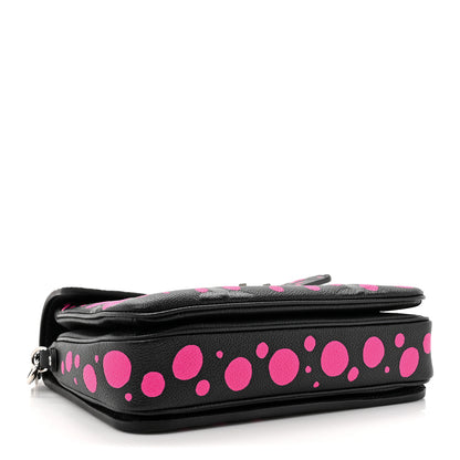 Louis Vuitton LV x YK Empreinte Monogram Giant Pochette Metis Black Fuchsia 4 of 11