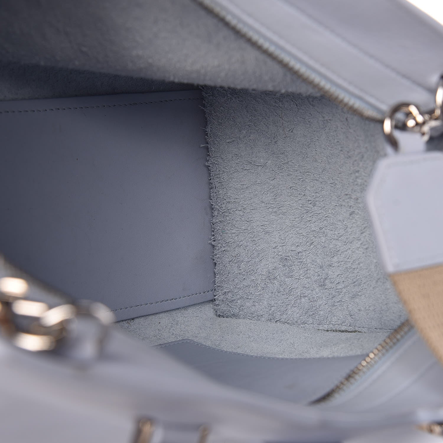 Saint Laurent Calfskin Monogram Baby Cabas Sugar Paper 12 of 19