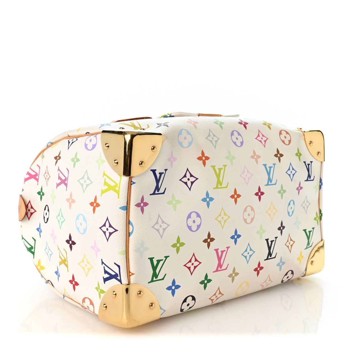 Monogram Multicolor Speedy 30 White