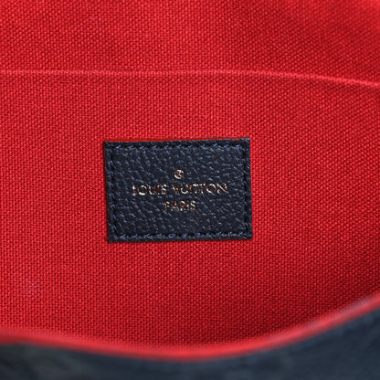 Louis Vuitton Empreinte Pochette Felicie Chain Wallet Marine Rouge 6 of 12