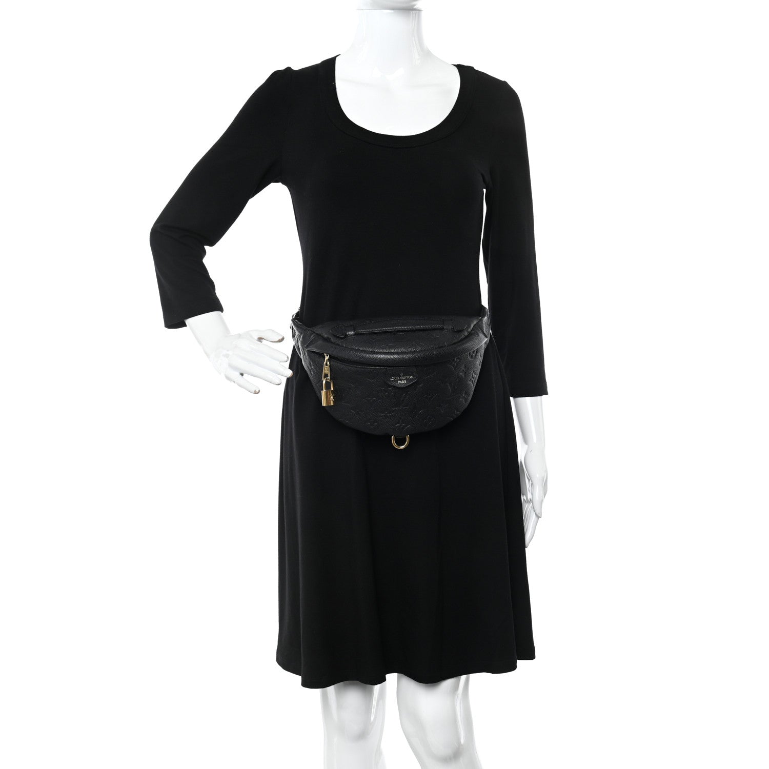 Louis Vuitton Empreinte BumBag Black 2 of 11