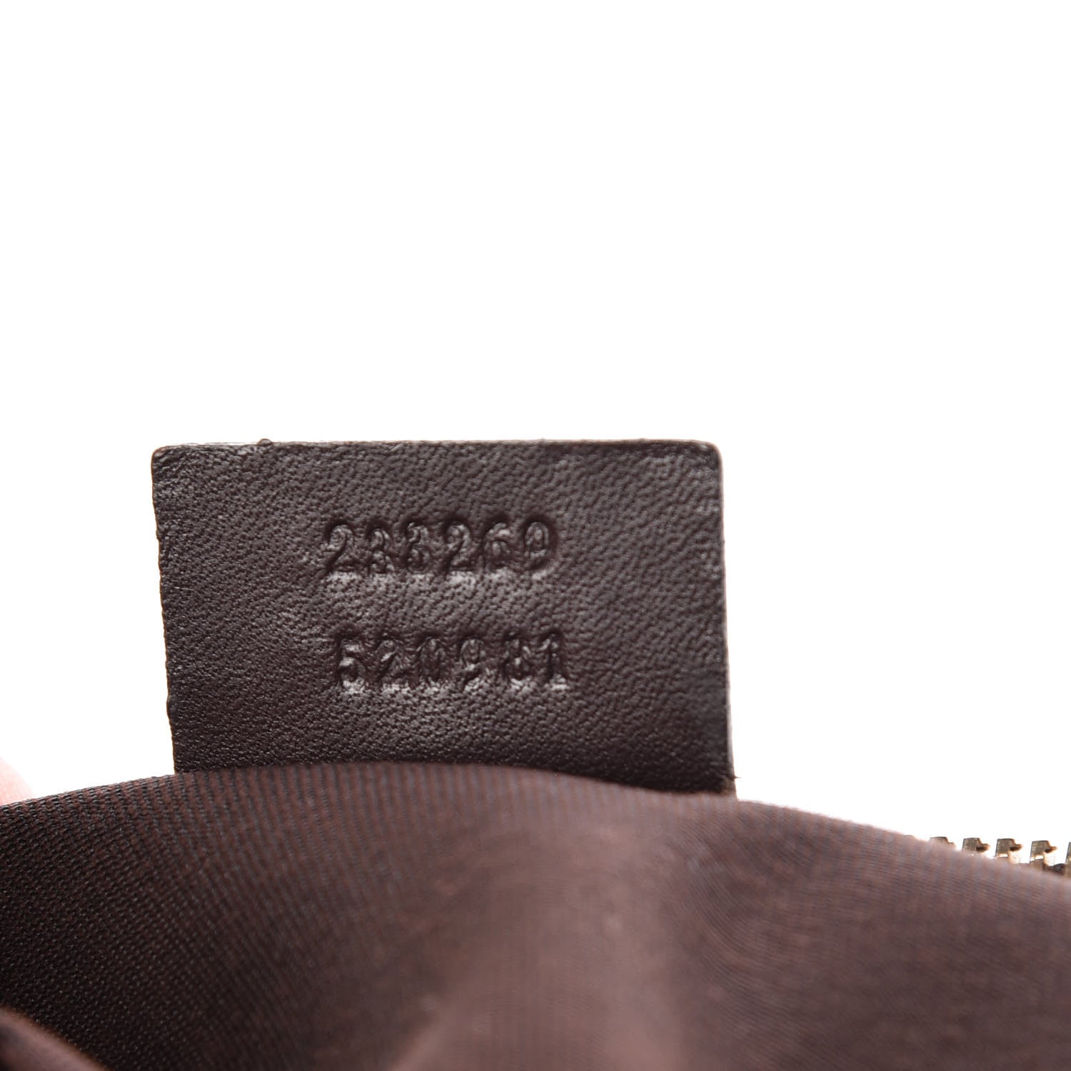 Gucci GG Supreme Monogram Belt Bag Dark Brown 8 of 8