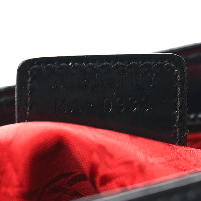 Christian Dior Glazed Calfskin Medium Lady Dior Black 7 of 15