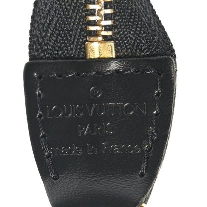 Louis Vuitton Epi Pochette Accessories 24 Black 6 of 8