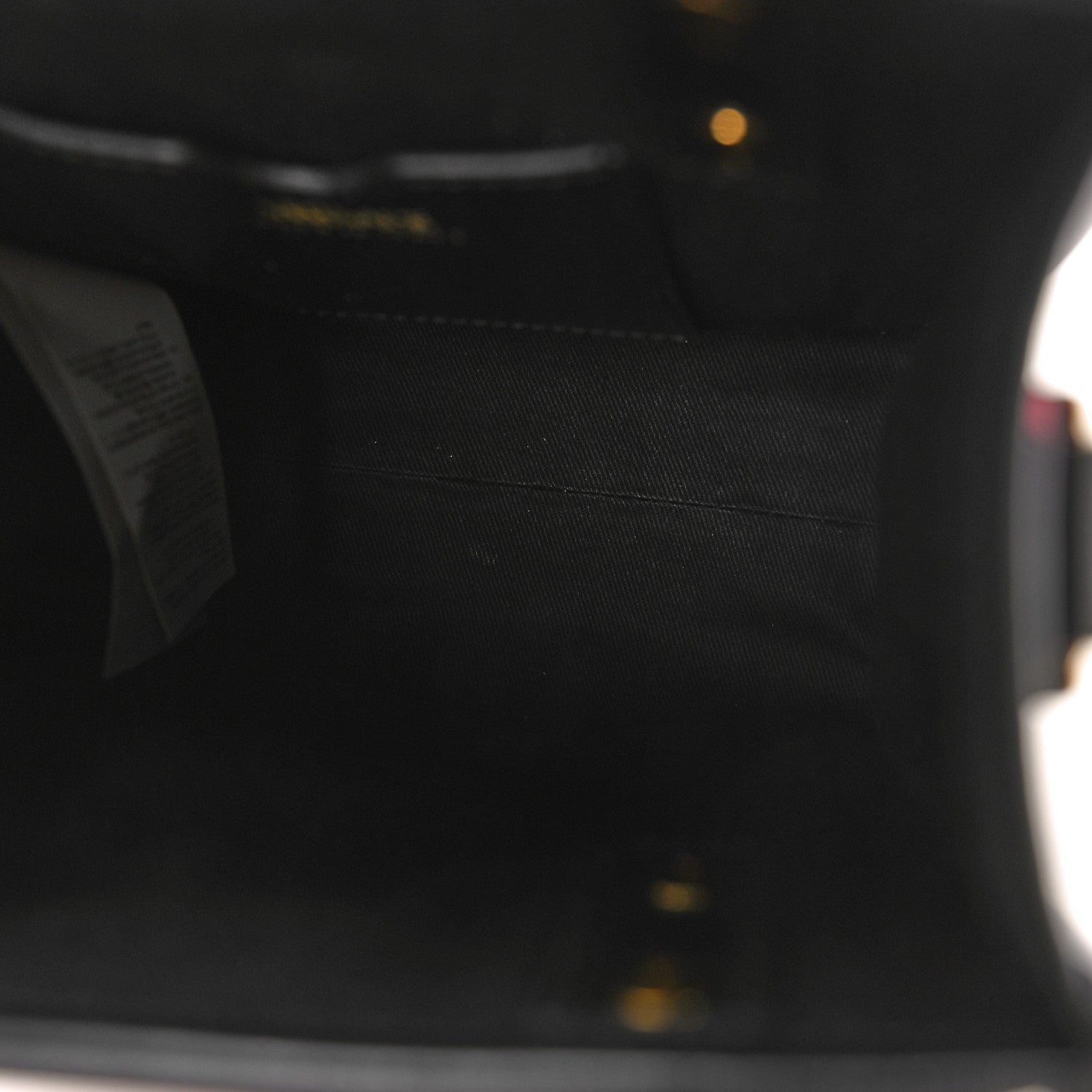 Versace Calfskin Cotton Floral Printed La Medusa Mini Book Tote Black Water Lily 5 of 8