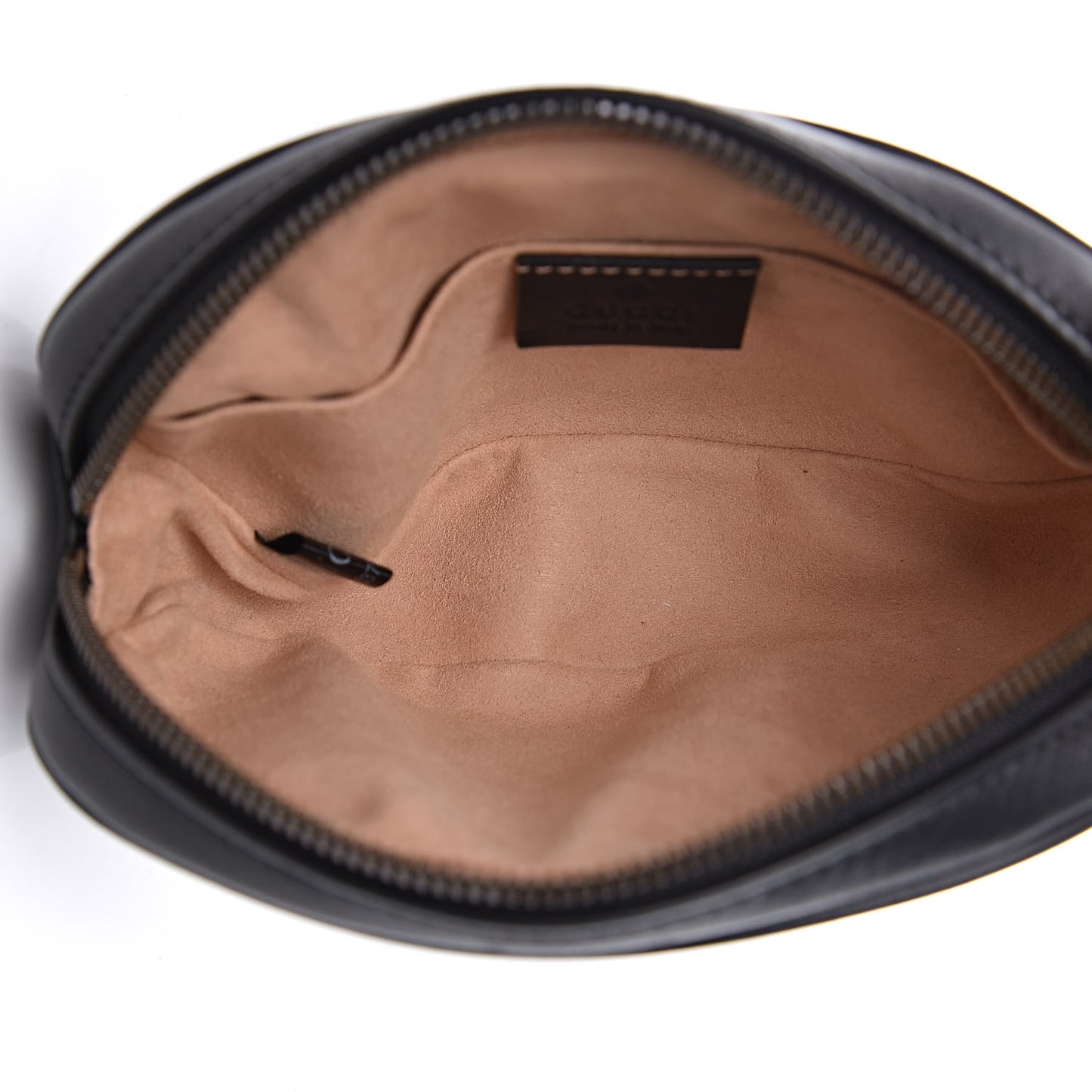 Calfskin Matelasse GG Marmont Belt Bag 85 34 Black