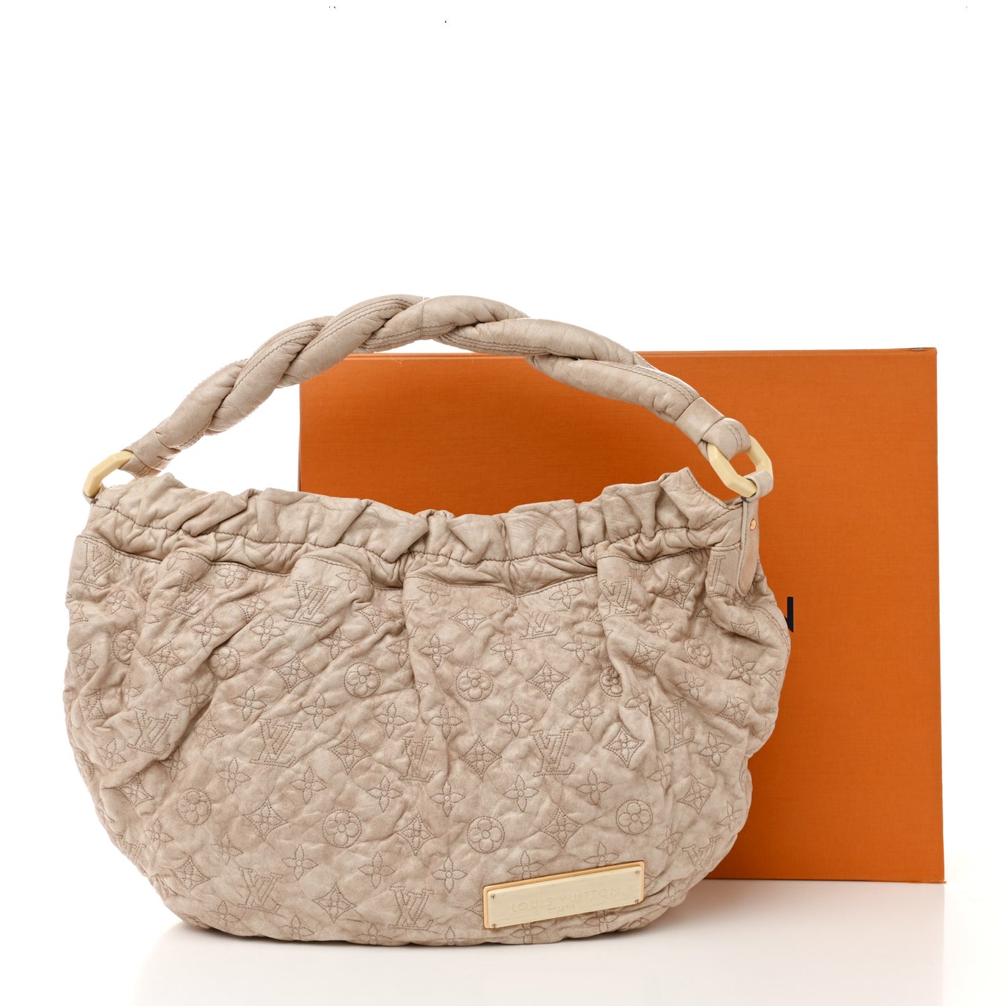Lambskin Olympe Nimbus GM Ecru