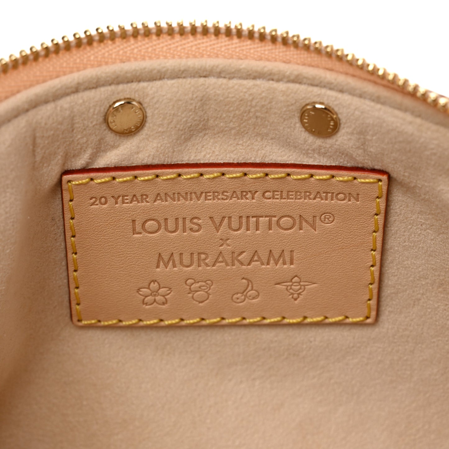 LV X TM Monogram Multicolor Pochette Accessories White