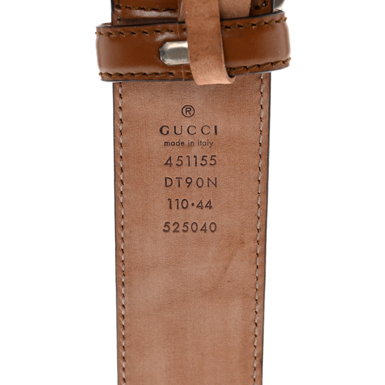 Gucci Lisse Calfskin Dionysus 35mm Belt 110 44 Cuir 4 of 6
