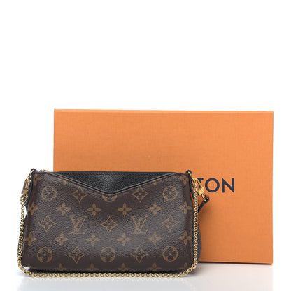 Louis Vuitton Monogram Pallas Clutch Blue Marine 11 of 11
