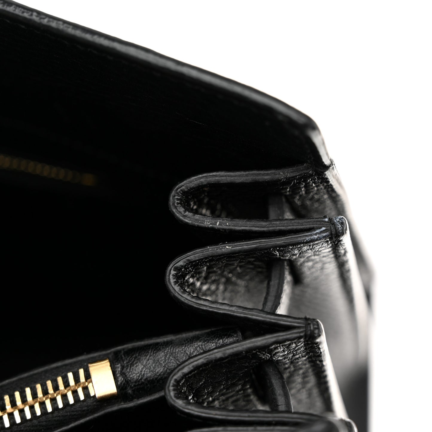 Grained Calfskin Large Sac De Jour Carryall Black
