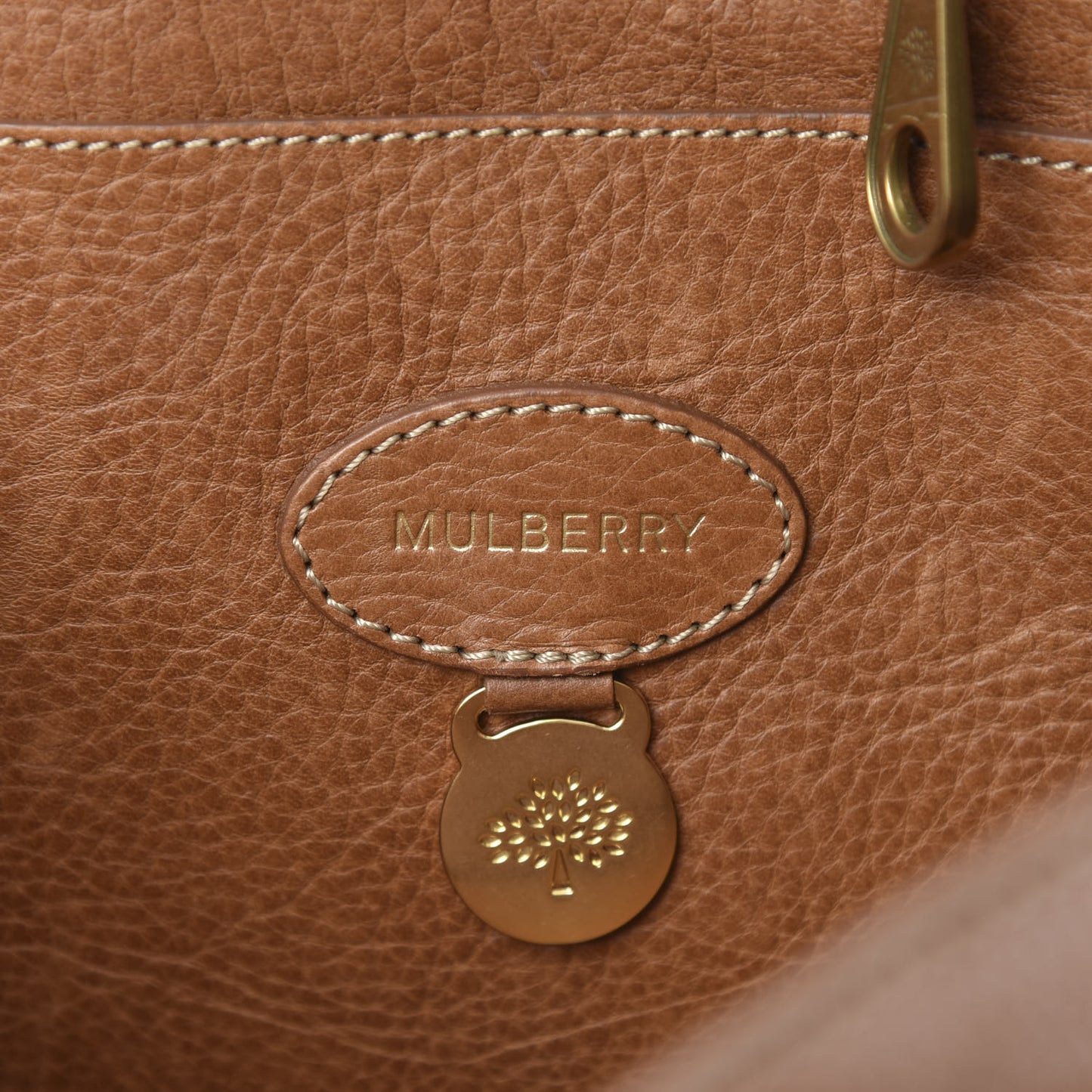 Natural Leather Bayswater Oak