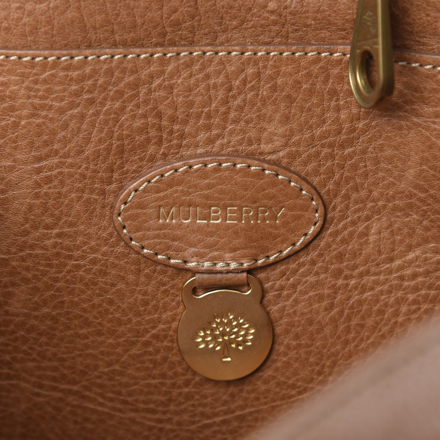 Mulberry Natural Leather Bayswater Oak 6 of 13