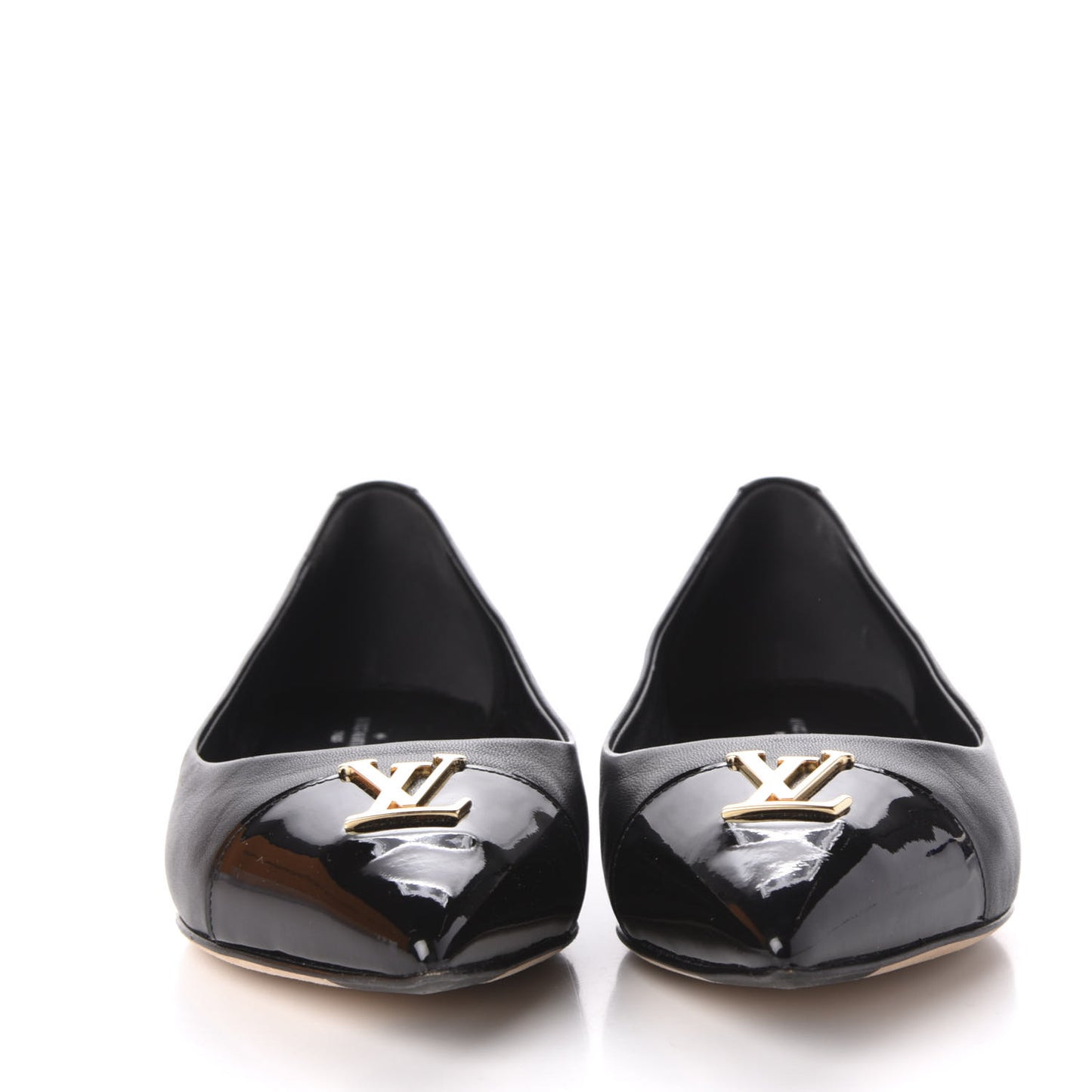 Lambskin Capucines Flat Ballerinas 37.5 Black